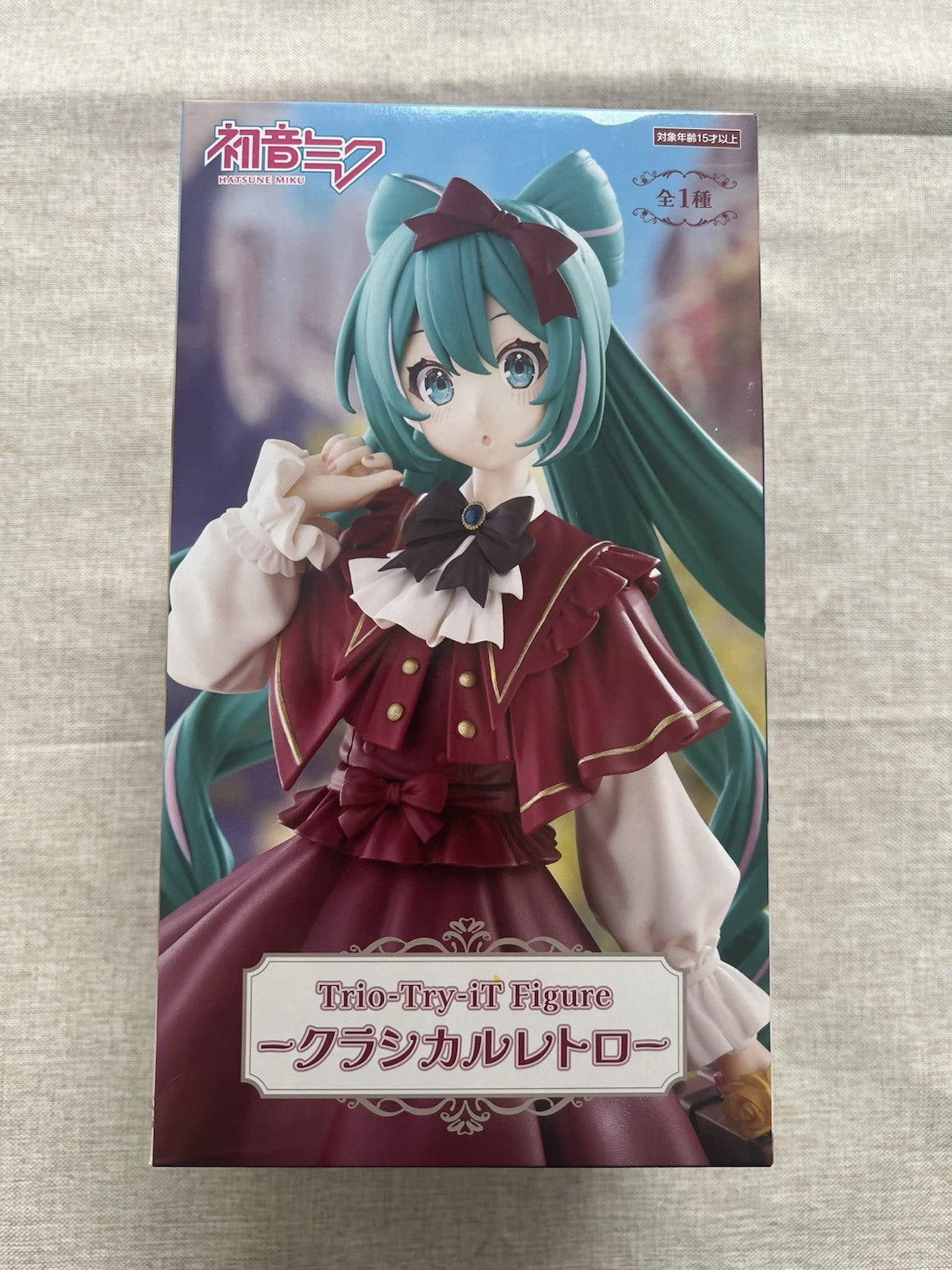 Hatsune Miku  Trio-Try-iT Classical Retro Figure FuRyu (B/1)