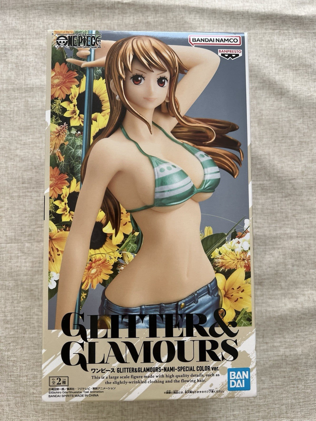 One Piece Nami Glitter & Glamours Special Color Ver B Figure Banpresto ( B/1)