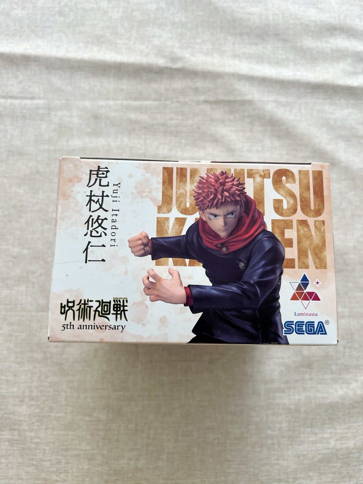 Jujutsu Kaisen Yuji Itadori 5th Anniversary Luminasta Figure Sega (B/1)
