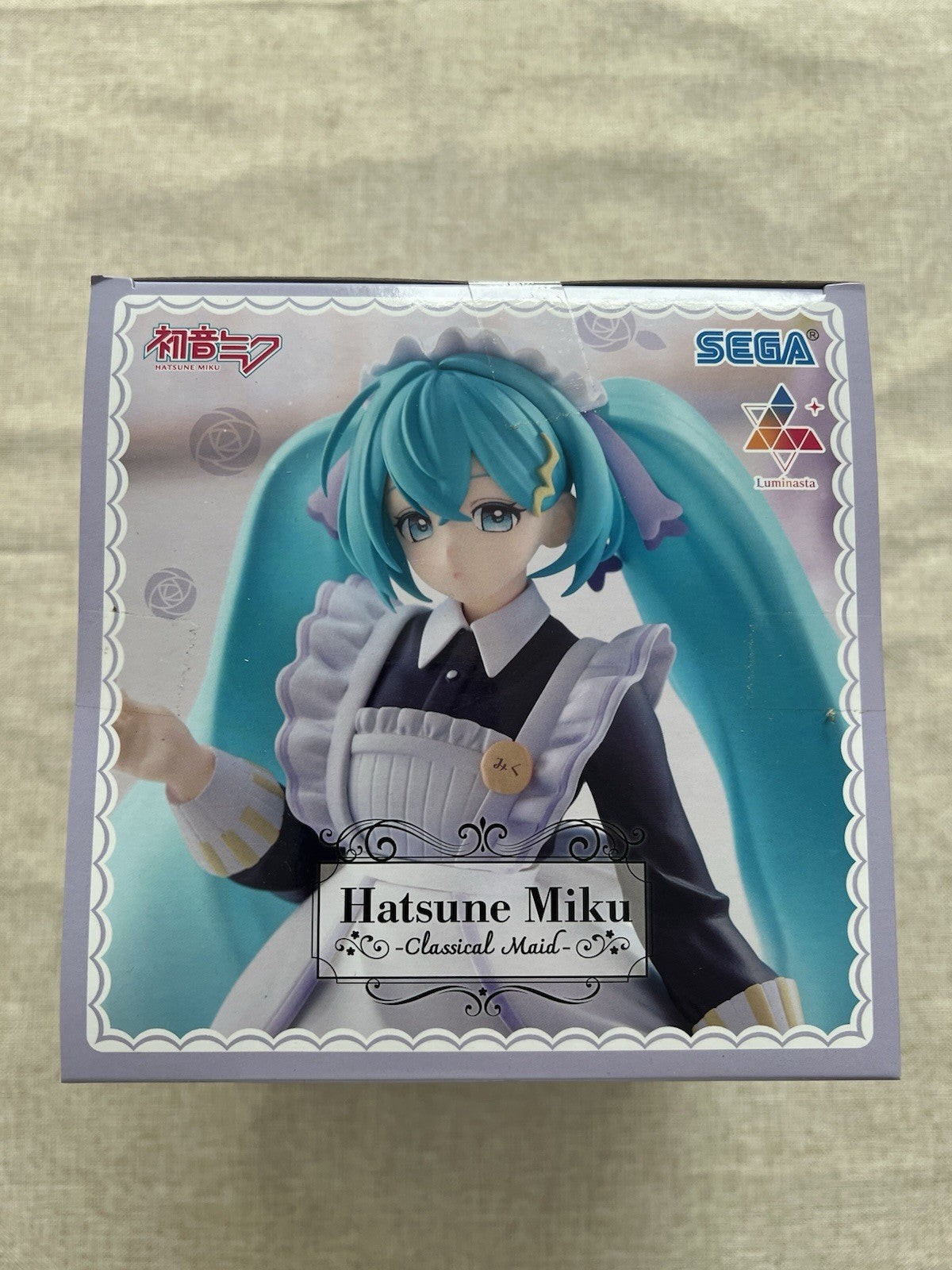 Hatsune Miku Classical Maid Ver. Luminasta Figure Sega (B/1)