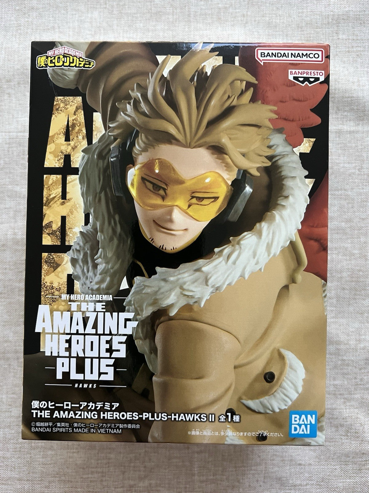 My Hero Academia Hawks The Amazing Heroes Plus II Figure Banpresto (B/1)