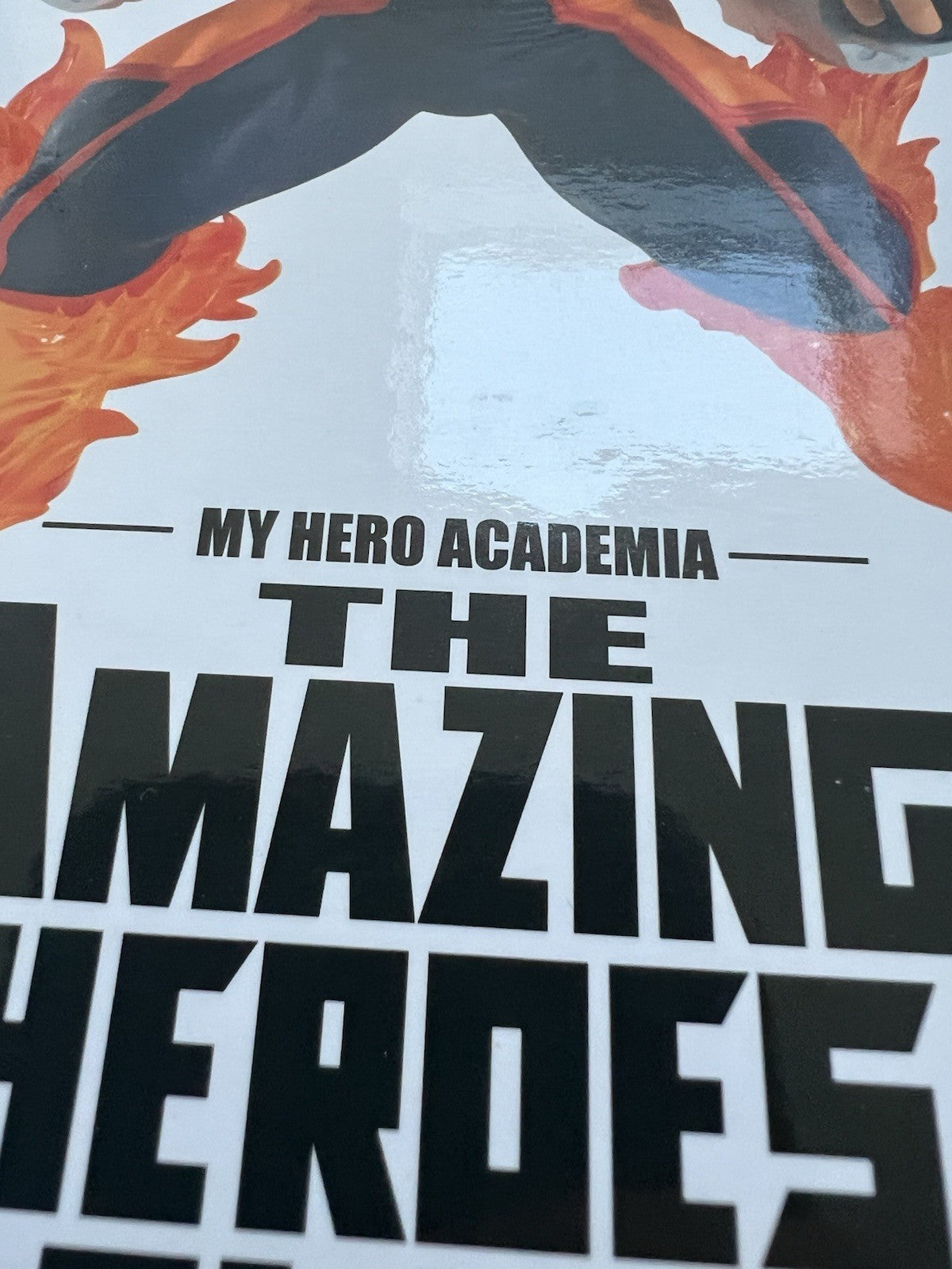 My Hero Academia The Amazing Heroes Plus Endeavor Figure Banpresto (B/1)