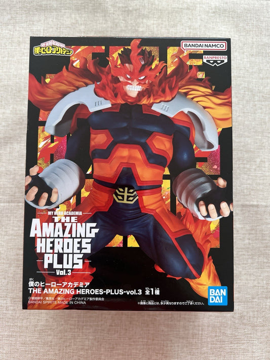 My Hero Academia The Amazing Heroes Plus Vol 3 Endeavor Figure Banpresto (B/1)