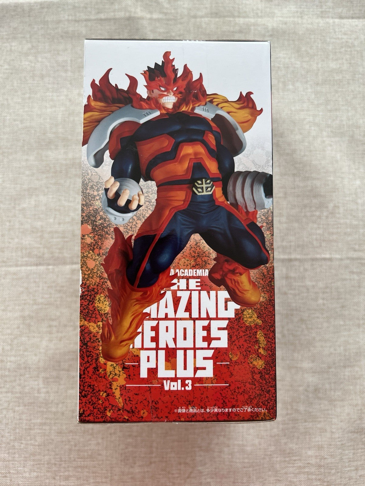 My Hero Academia The Amazing Heroes Plus Vol 3 Endeavor Figure Banpresto (B/1)